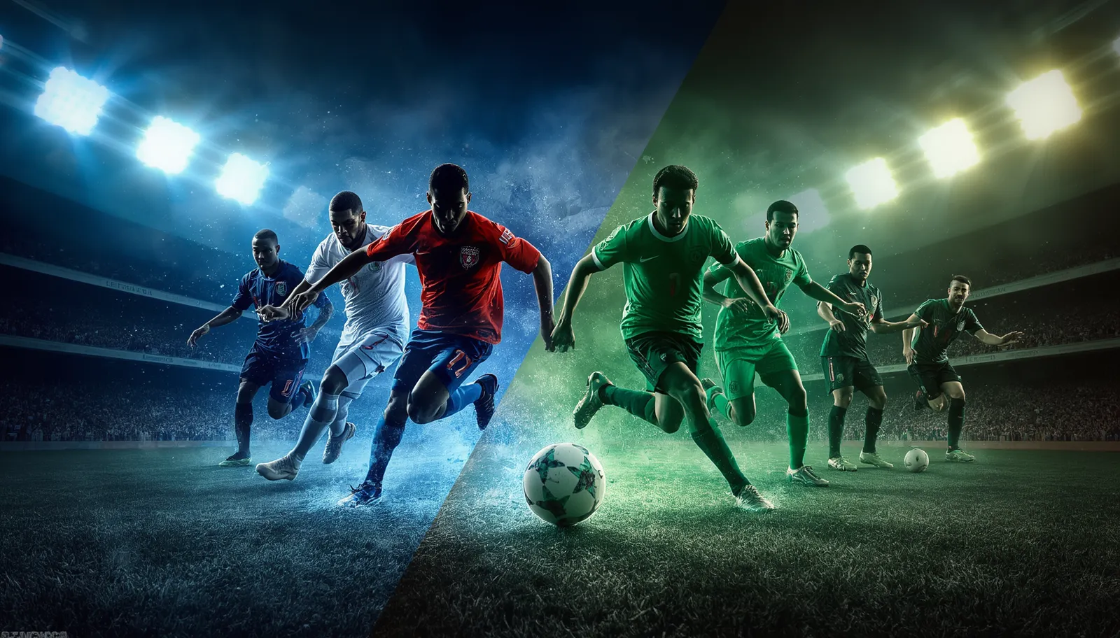 Tactical Chess Match Between Two Football Giants on the Global Stage
