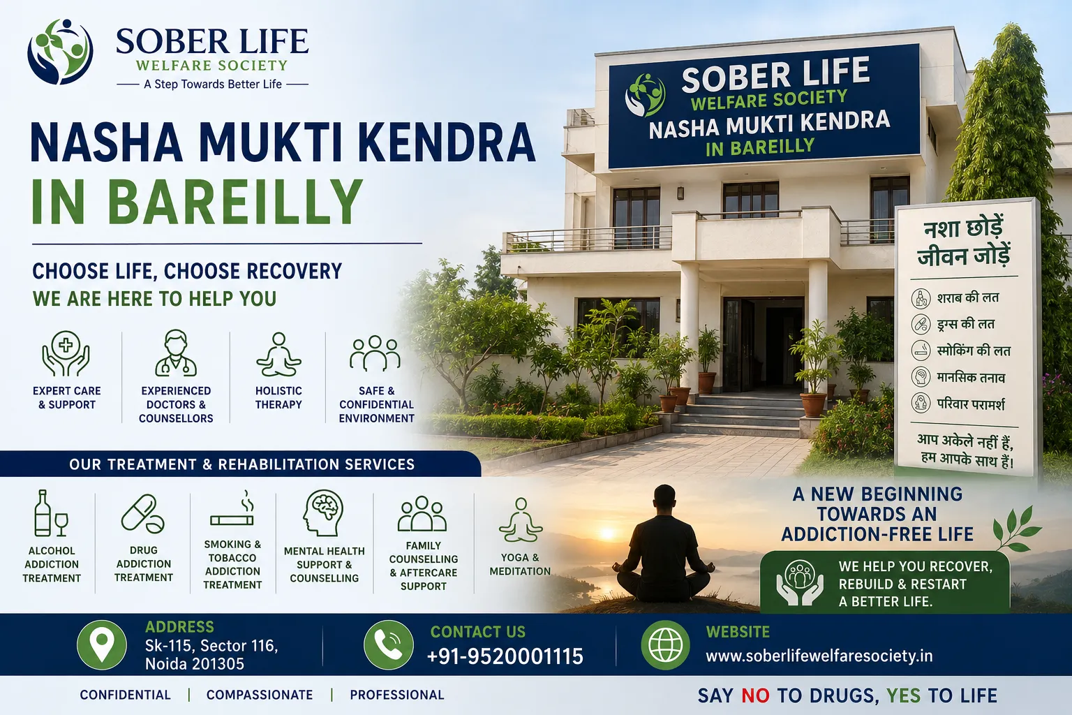 Nasha Mukti Kendra in Bareilly: A Complete Guide to Addiction Treatment and Recovery