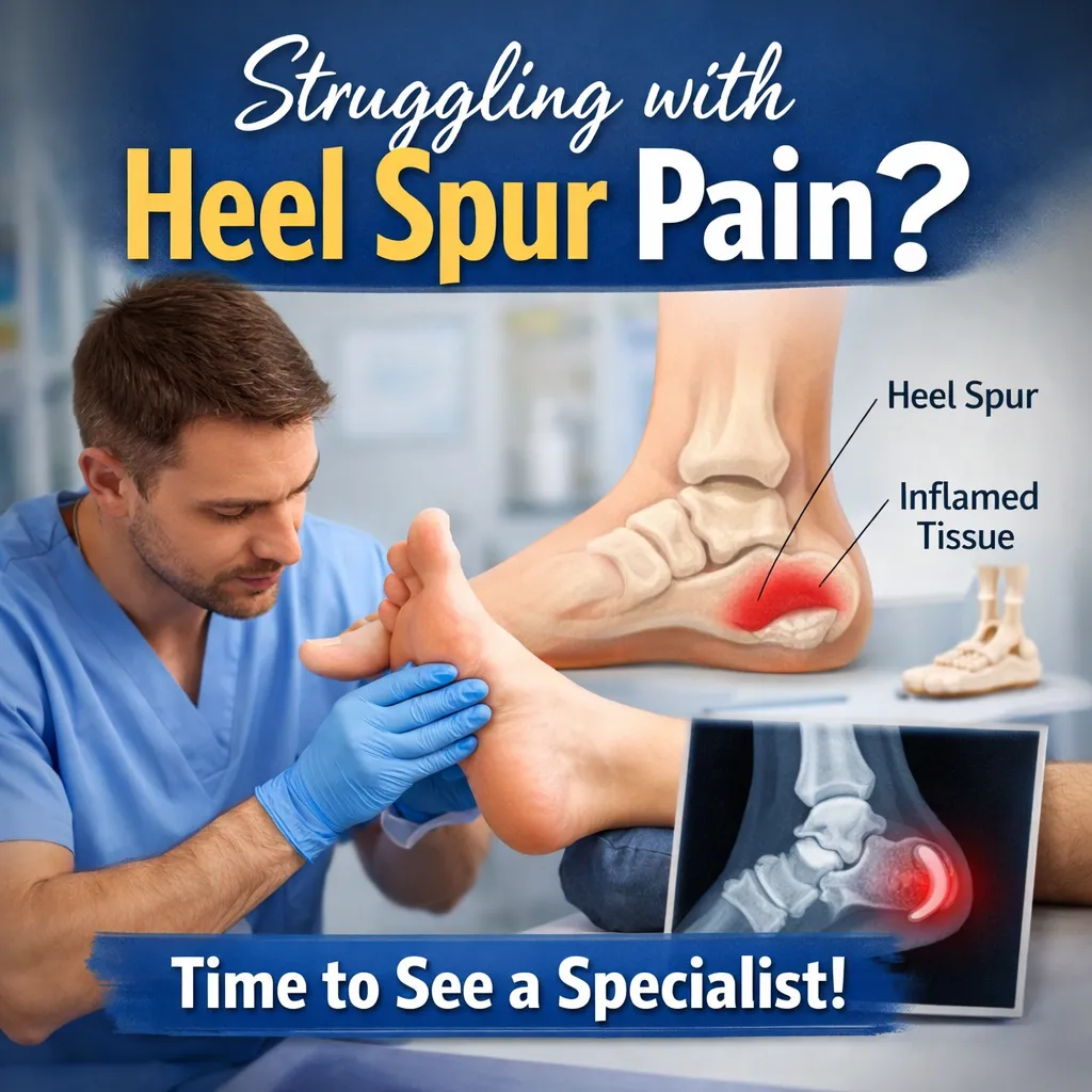 When Should You See the Best Podiatrist for Heel Spur Pain?