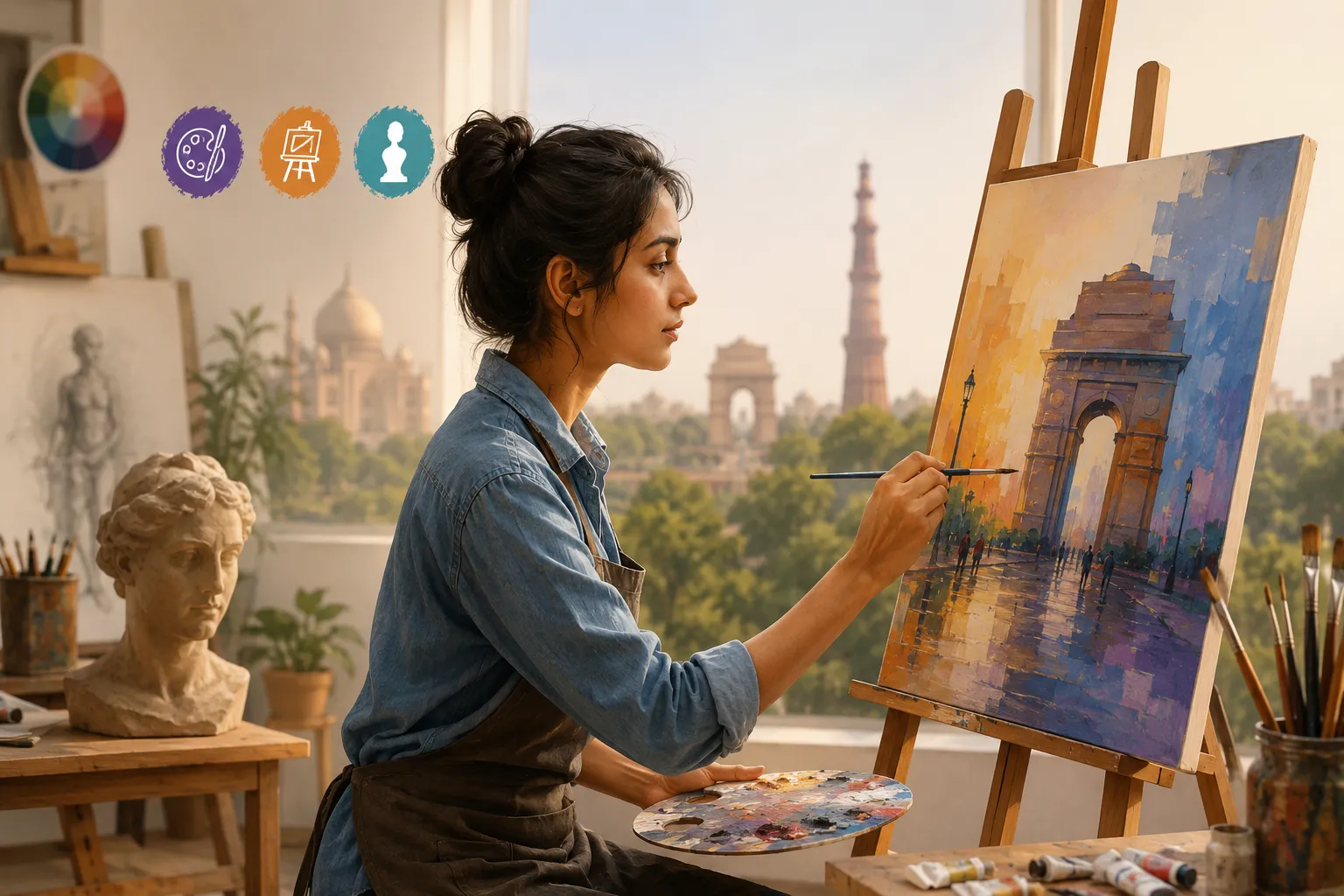 Fine Arts Courses in Delhi: Turn Your Creativity into a Career with Fine Arts Diploma Courses