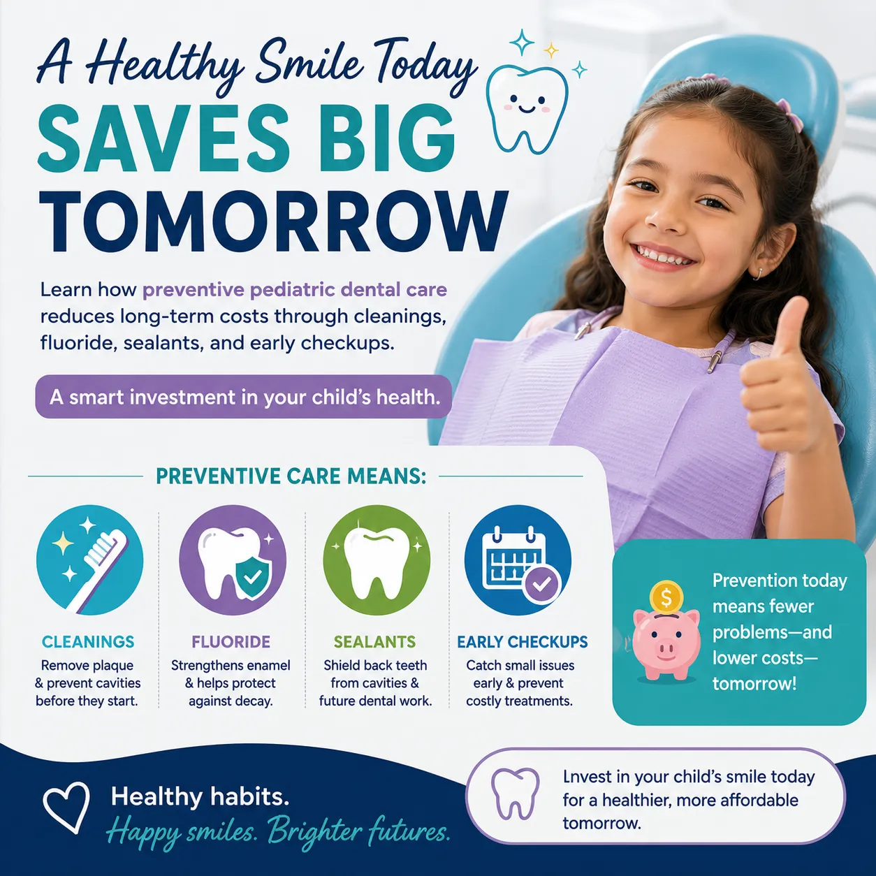 How Preventive Pediatric Dentistry Saves Money