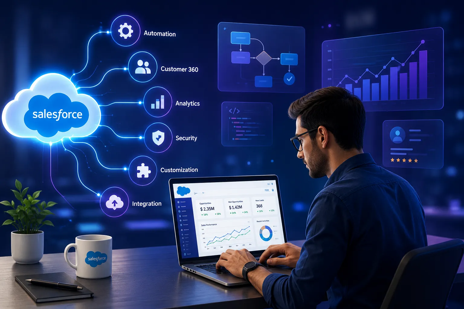 Hire Dedicated Salesforce Developer to Enhance Salesforce Performance