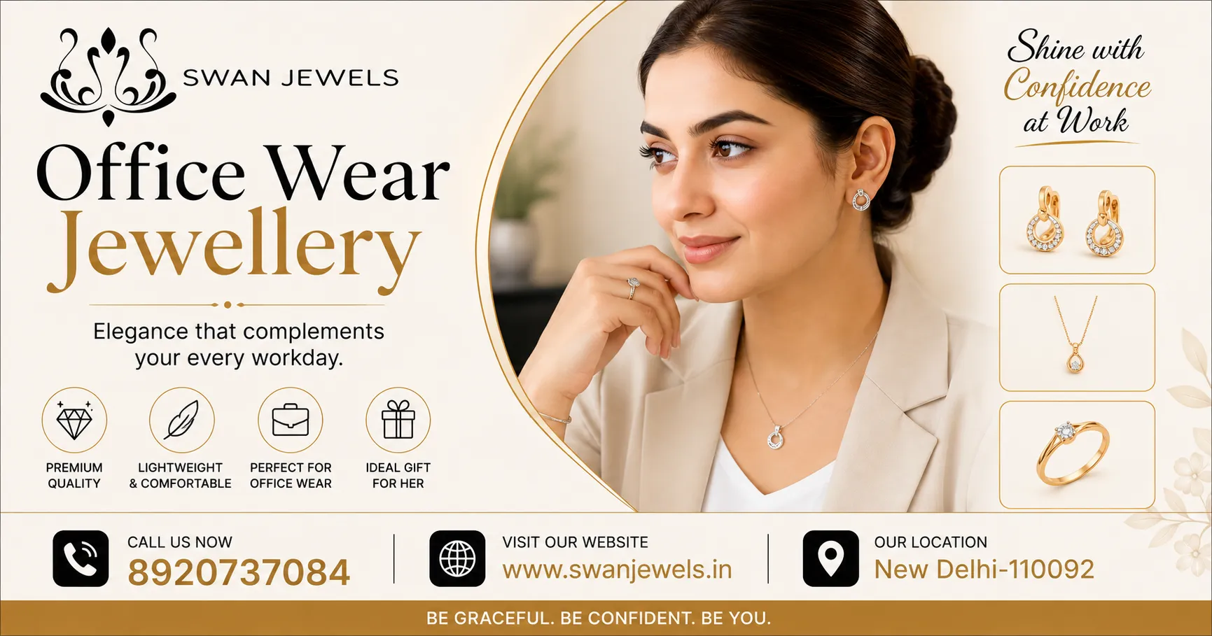 How to Choose the Best Office Wear Jewellery for Professionals?