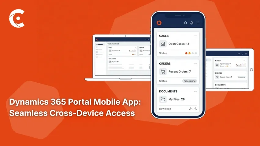 How a Dynamics 365 Customer Portal Supports Both Desktop and Mobile