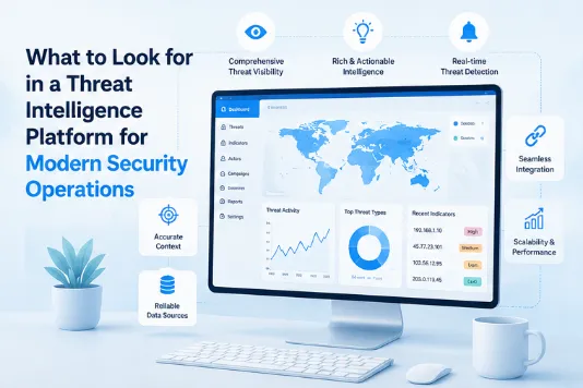 What to Look for in a Threat Intelligence Platform for Modern Security Operations