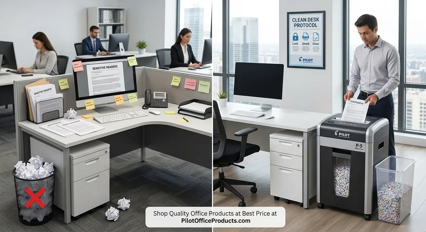 The "Clean Desk" Policy: How Secure Shredding Saves Companies from Costly Data Breaches