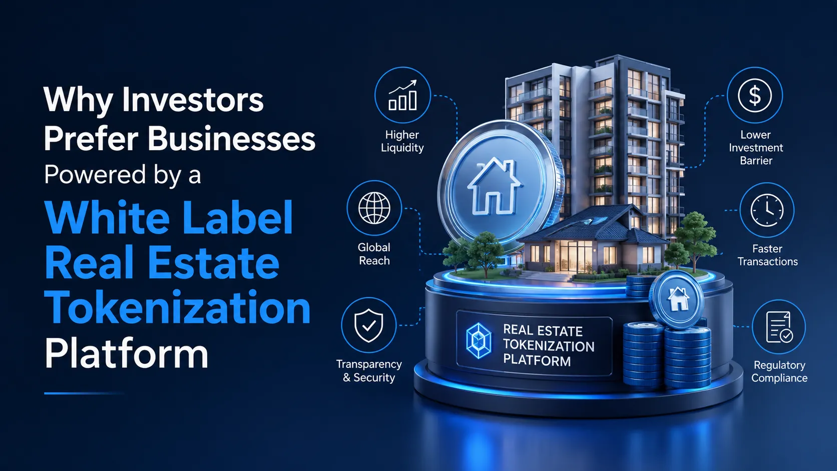 Why Investors Prefer Businesses Powered by a White Label Real Estate Tokenization Platform