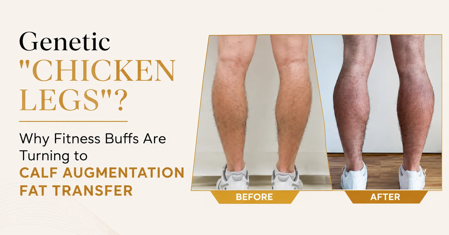 Genetic "Chicken Legs"? Why Fitness Buffs Are Turning to Calf Augmentation Fat Transfer