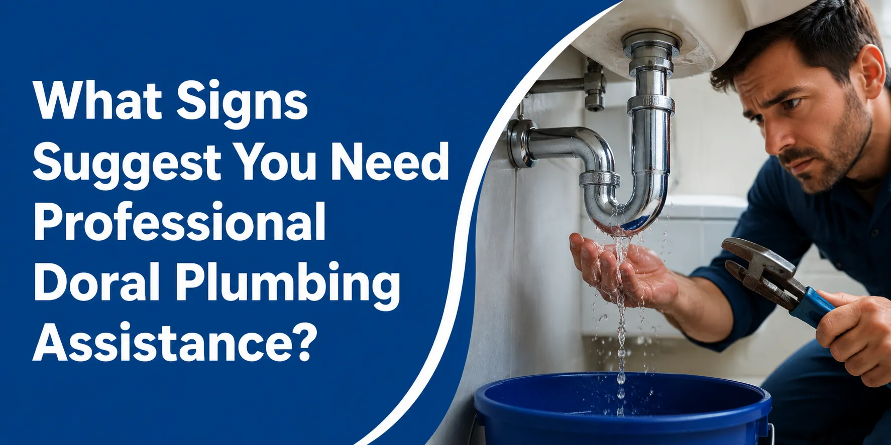 What Signs Suggest You Need Professional Doral Plumbing Assistance?