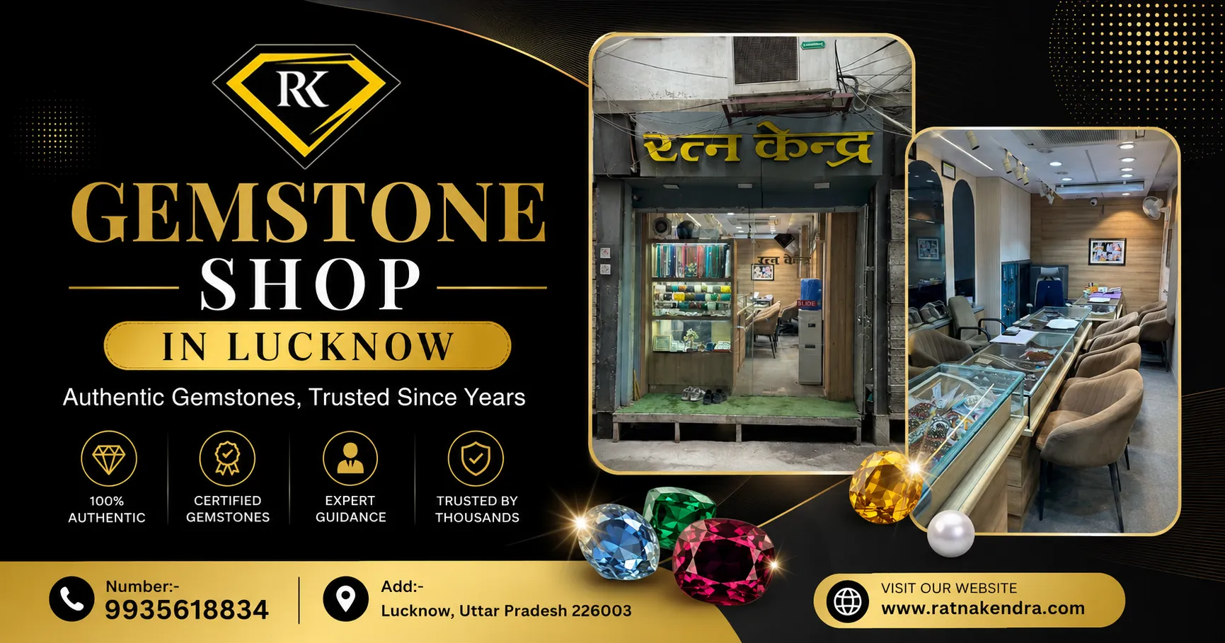 How to Choose the Best Gemstone Shop in Lucknow Today?