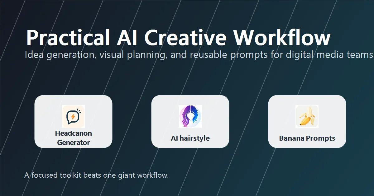 Building a Smarter Creative Workflow with Practical AI Tools