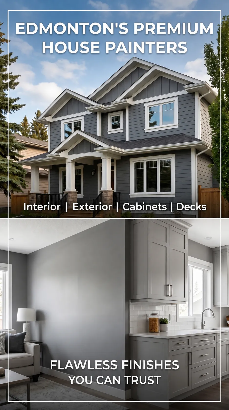 Expert Interior & Exterior Painting Services in Edmonton | Bakir Contracting