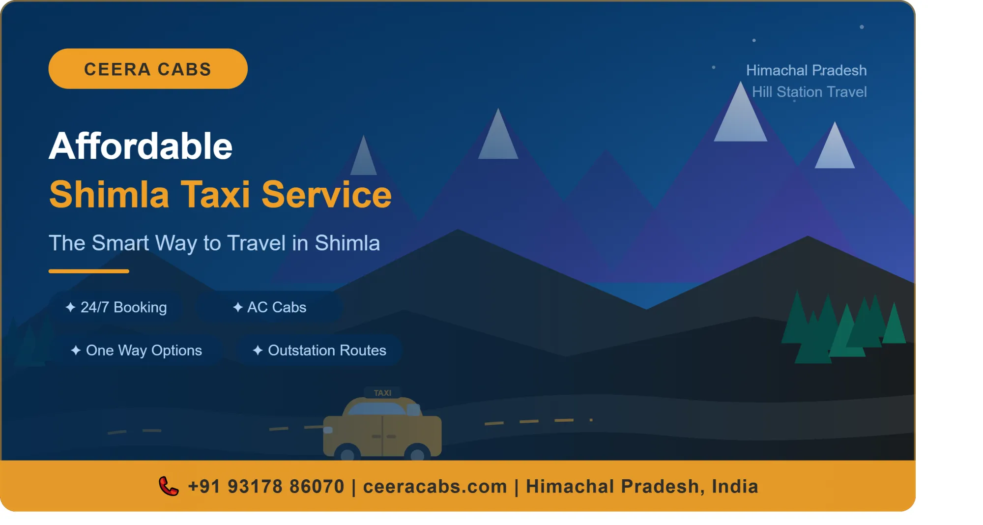 Why Affordable Shimla Taxi Service Is the Smart Way to Travel in Shimla