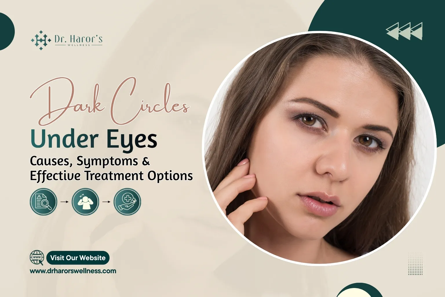 Dark Circles Under Eyes: Causes, Symptoms & Effective Treatment Options