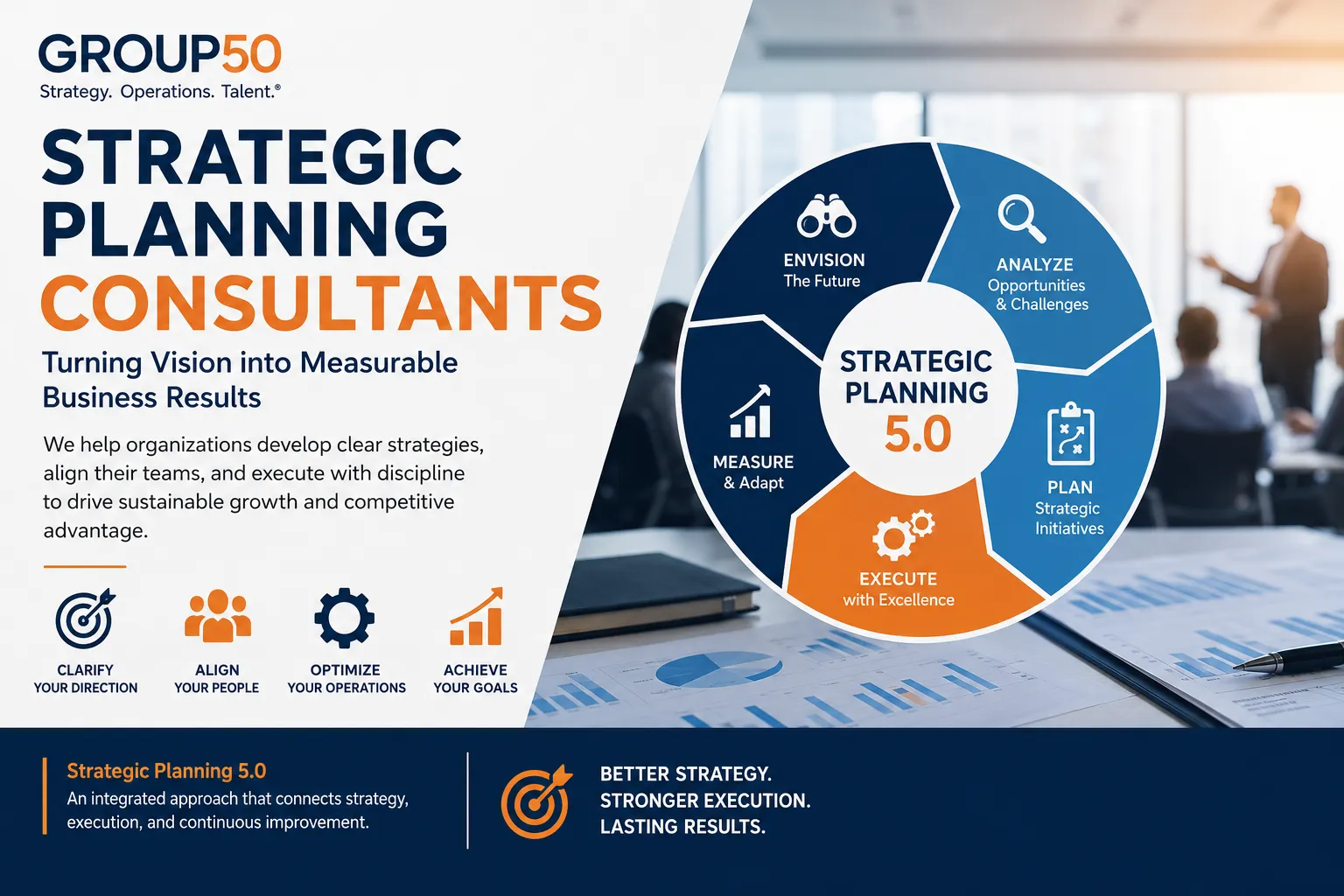 Strategic Planning Consultants: Turning Vision into Measurable Business Results
