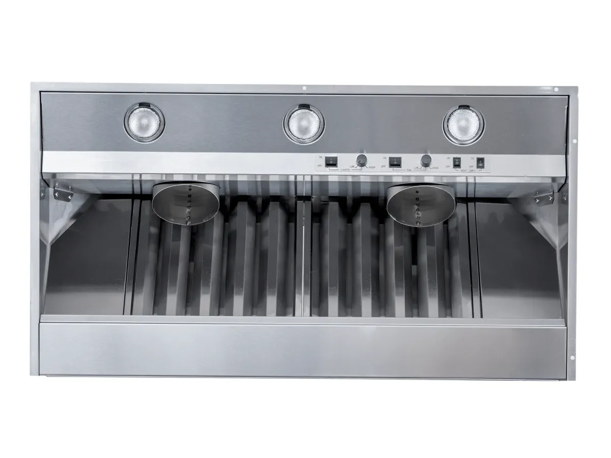 Living With a 42 Vent Hood Insert in a Custom Canopy Kitchen