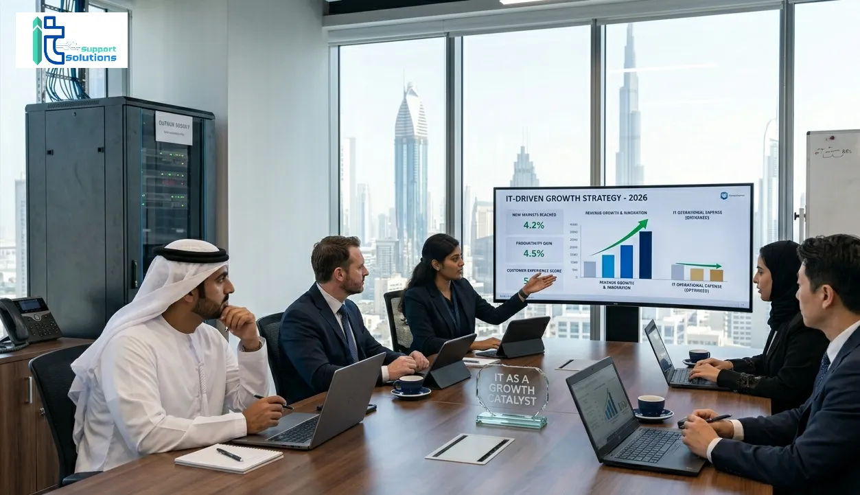 IT Support Dubai: Why Business Leaders Are Treating IT as a Growth Strategy, Not an Expense