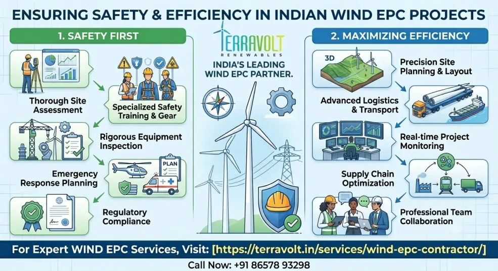 How Do Wind EPC Companies in India Ensure Safety and Project Efficiency?