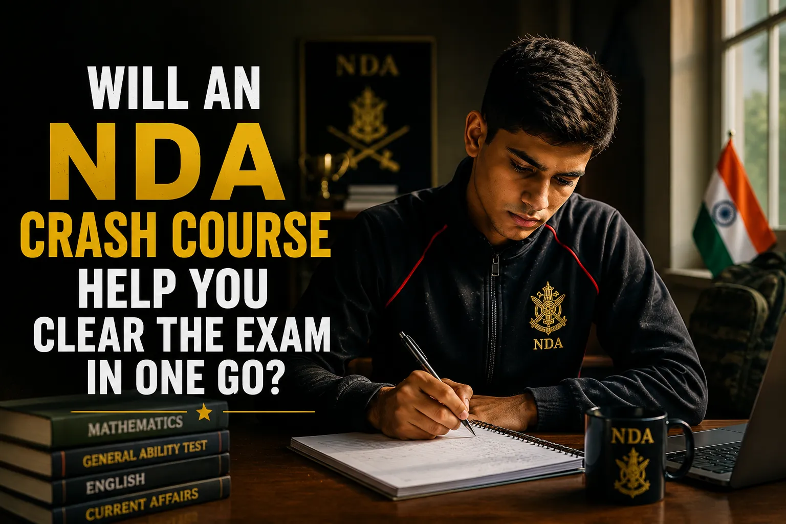 Will an NDA Crash Course Help You Clear the Exam in One Go?