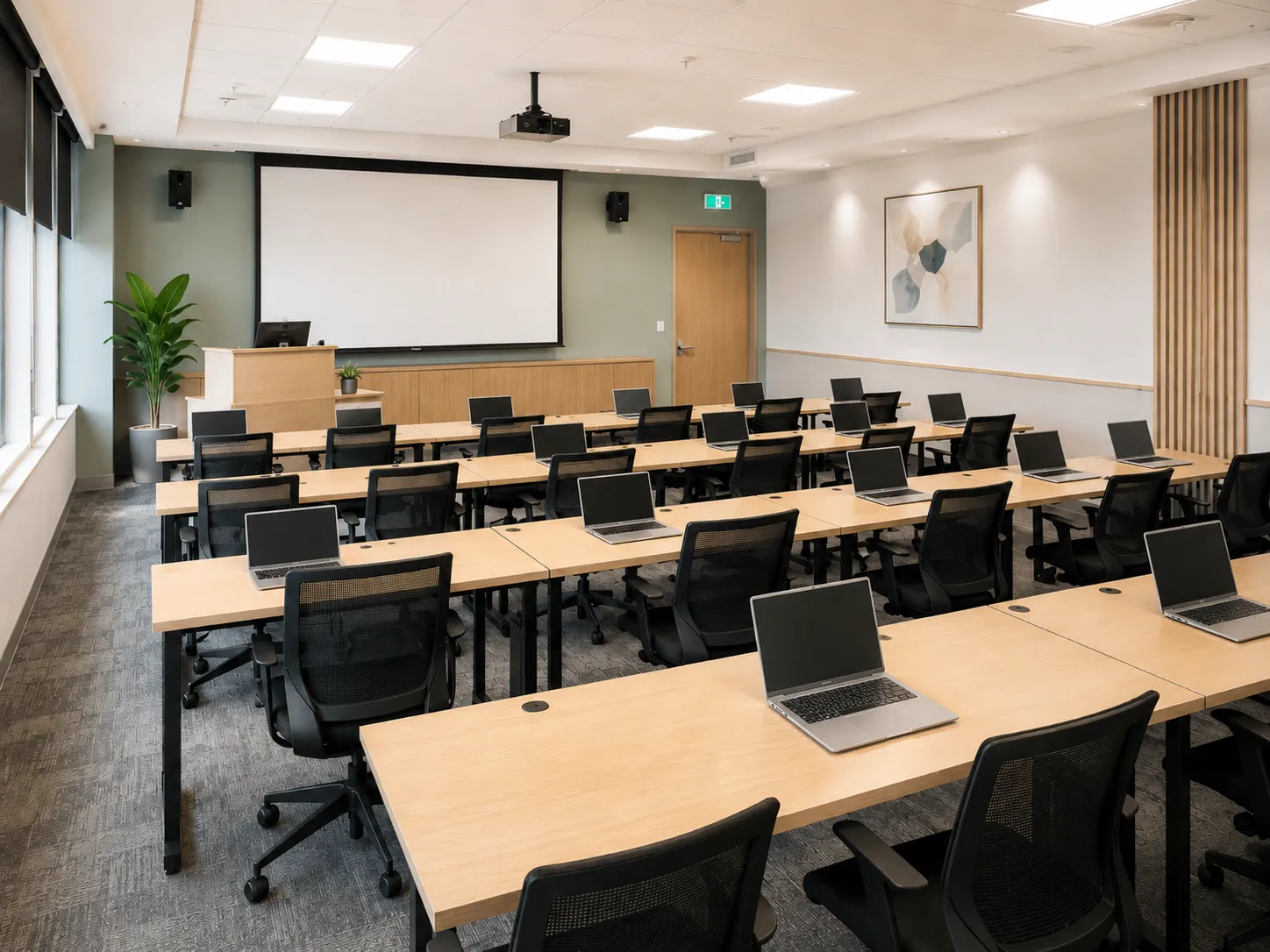 How Many Laptops Do You Need for a Corporate Training Session?