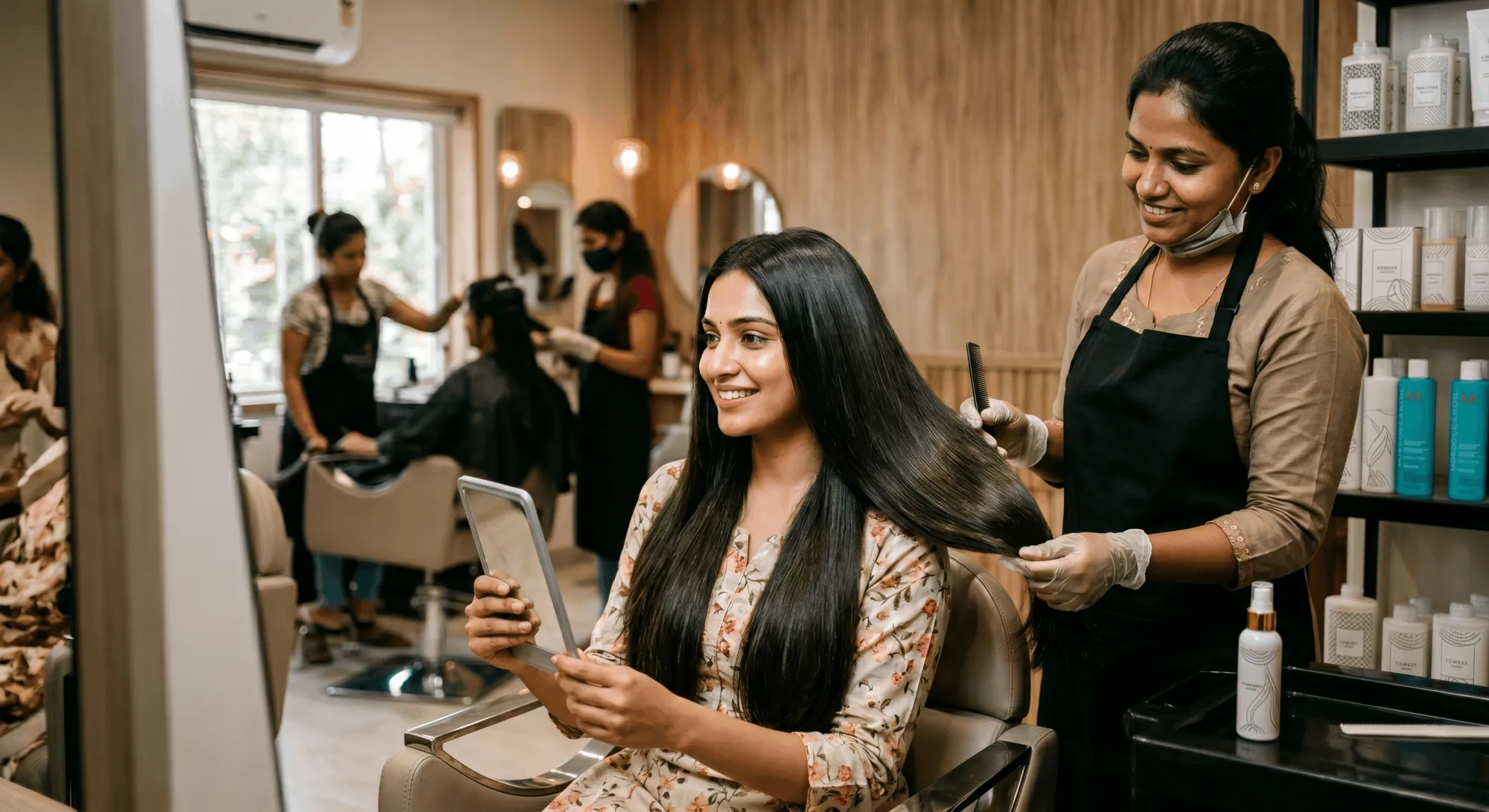 Get Silky, Shiny Hair with Keratin Treatment in Coimbatore