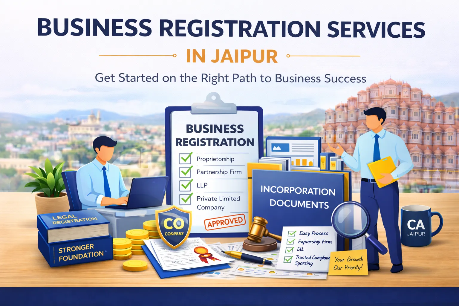 Business registration in jaipur