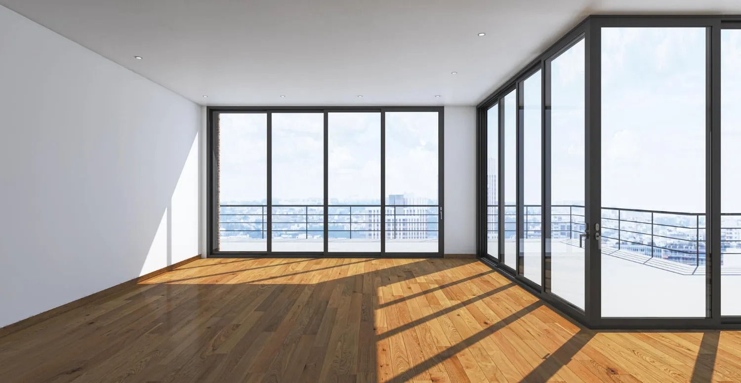 Zeitgemäße Architektur mit großzügigen Fensterlösungen