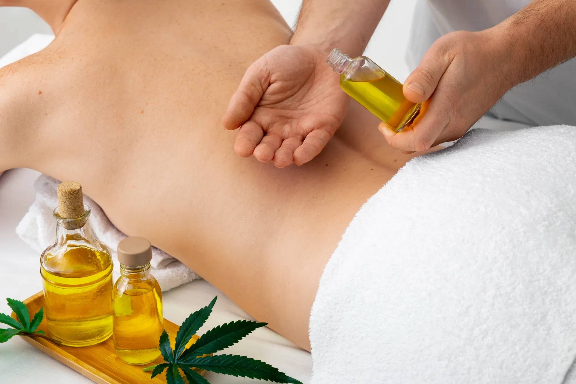 essential oil massage