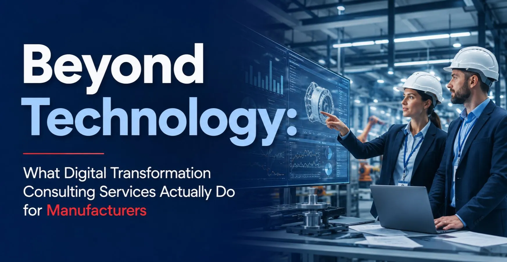 Beyond Technology: What Digital Transformation Consulting Services Actually Do for Manufacturers