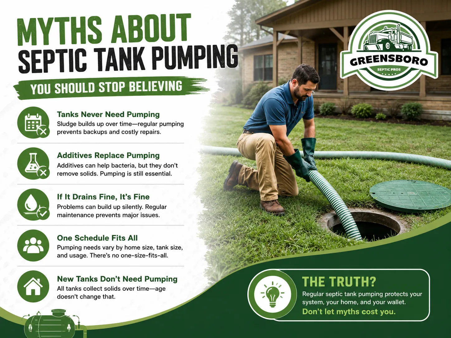 8 Common Septic Tank Pumping Myths Every Homeowner Should Know