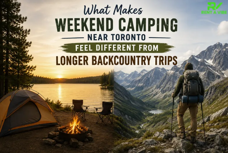 What Makes Weekend Camping Near Toronto Feel Different From Longer Backcountry Trips