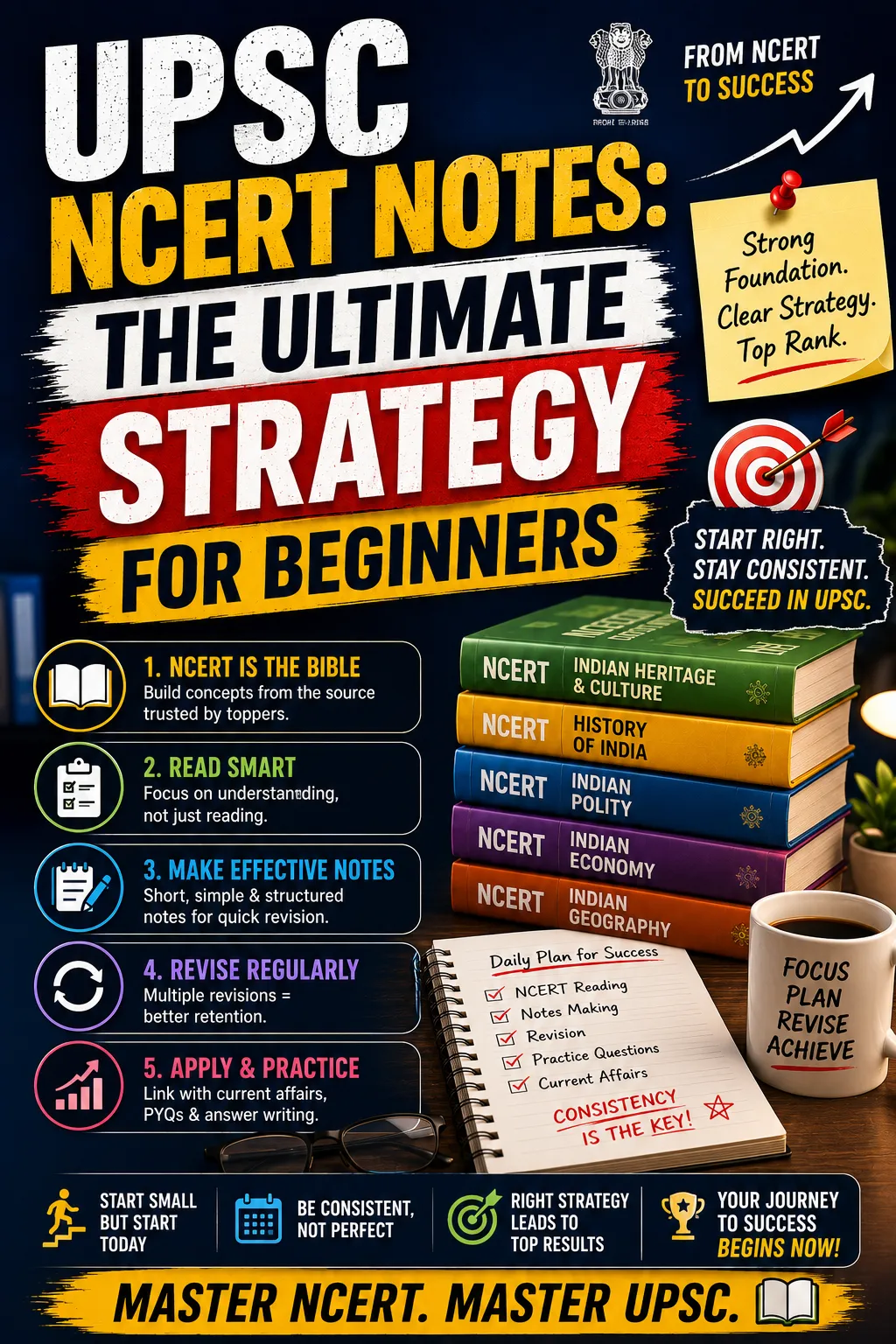 upsc ncert notes: The Ultimate Strategy for Beginners