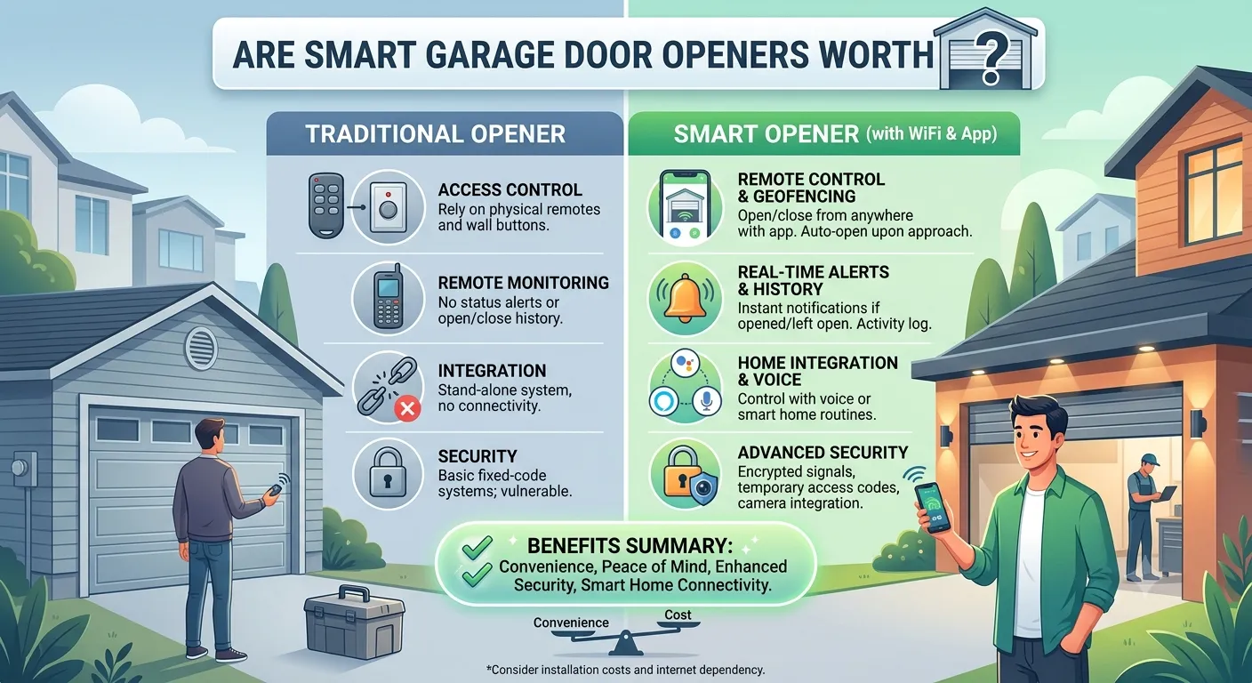 Are Smart Garage Door Openers Worth It?