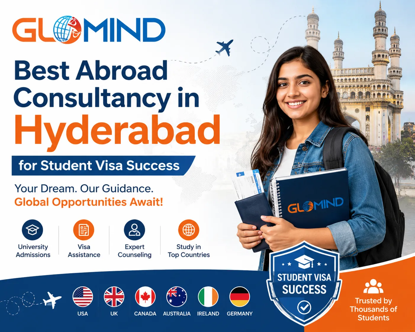 Best Abroad Consultancy in Hyderabad for Student Visa Success