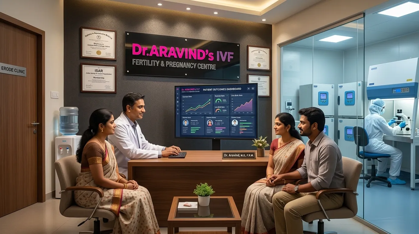 Best IVF Specialist in Erode | Certifications, Track Record & Outcomes