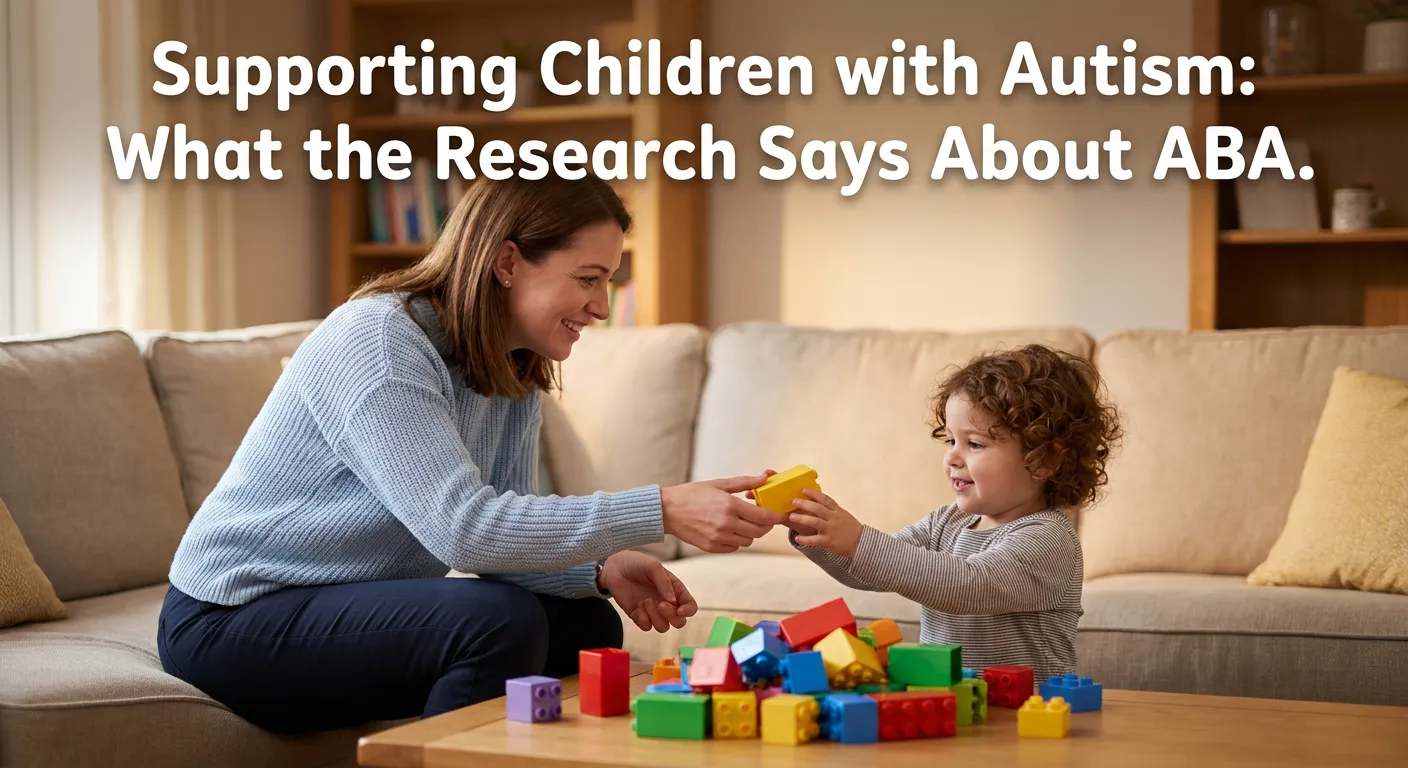 Supporting Children with Autism: What the Research Says About ABA