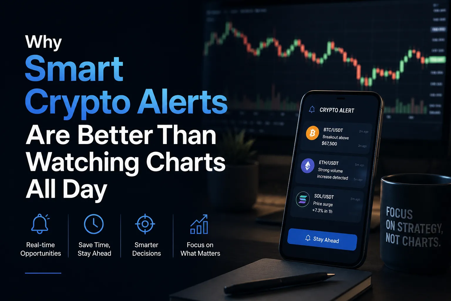 Why Smart Crypto Alerts Are Better Than Watching Charts All Day
