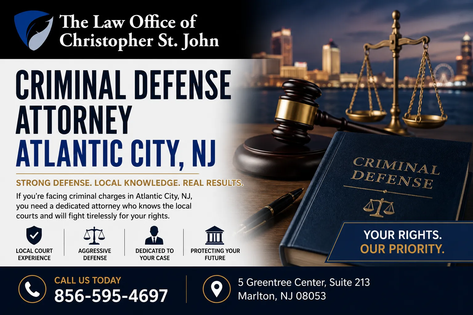 Criminal Defense Attorney Atlantic City NJ: Protecting Your Freedom, Reputation, and Future