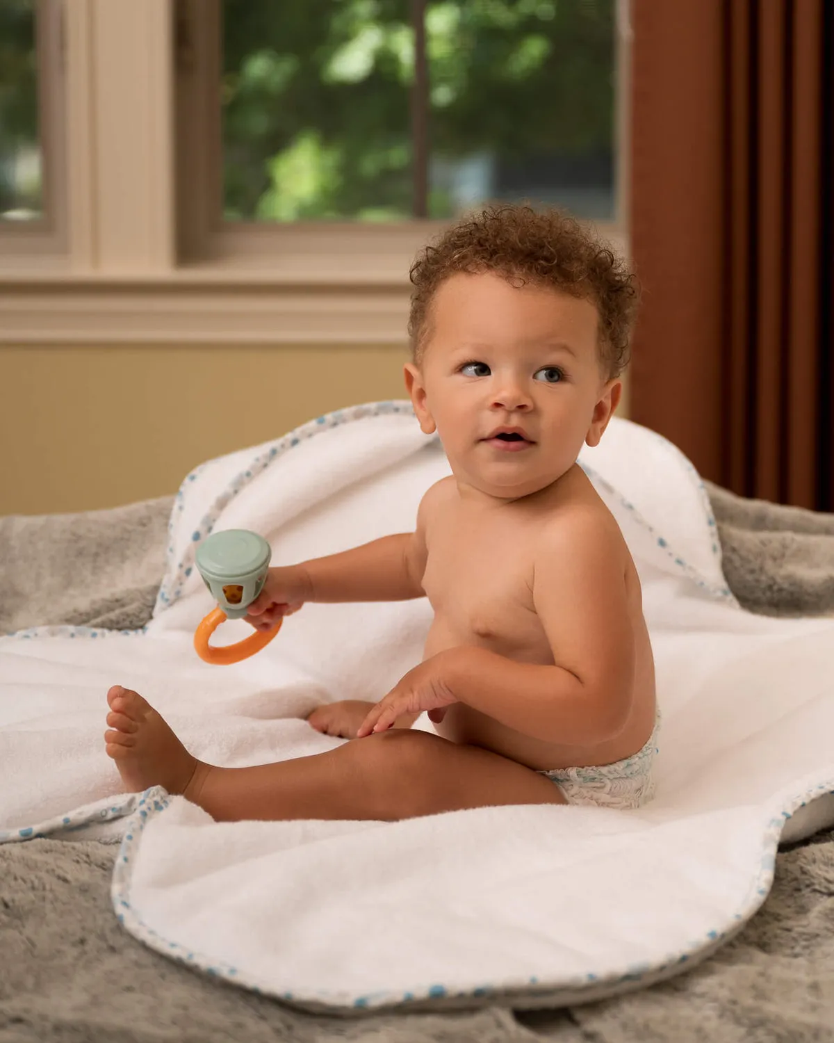 Premium Blue Hooded Baby Towel for Baby Shower Gifts | Best Pick
