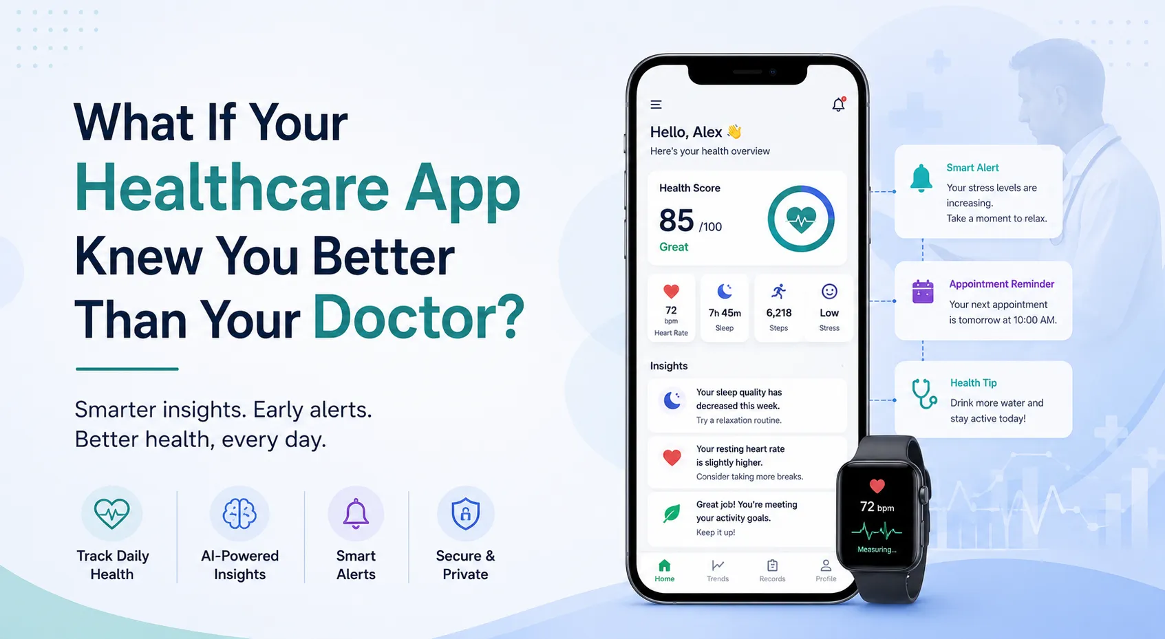 What If Your Healthcare App Knew You Better Than Your Doctor?
