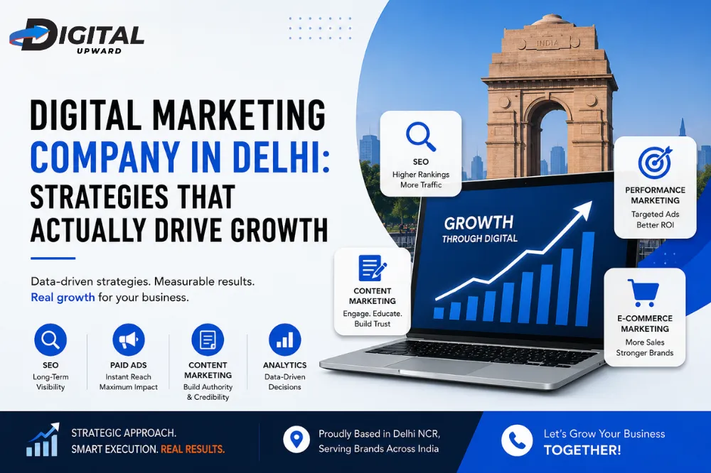 Digital Marketing Company in Delhi: Strategies That Actually Drive Growth