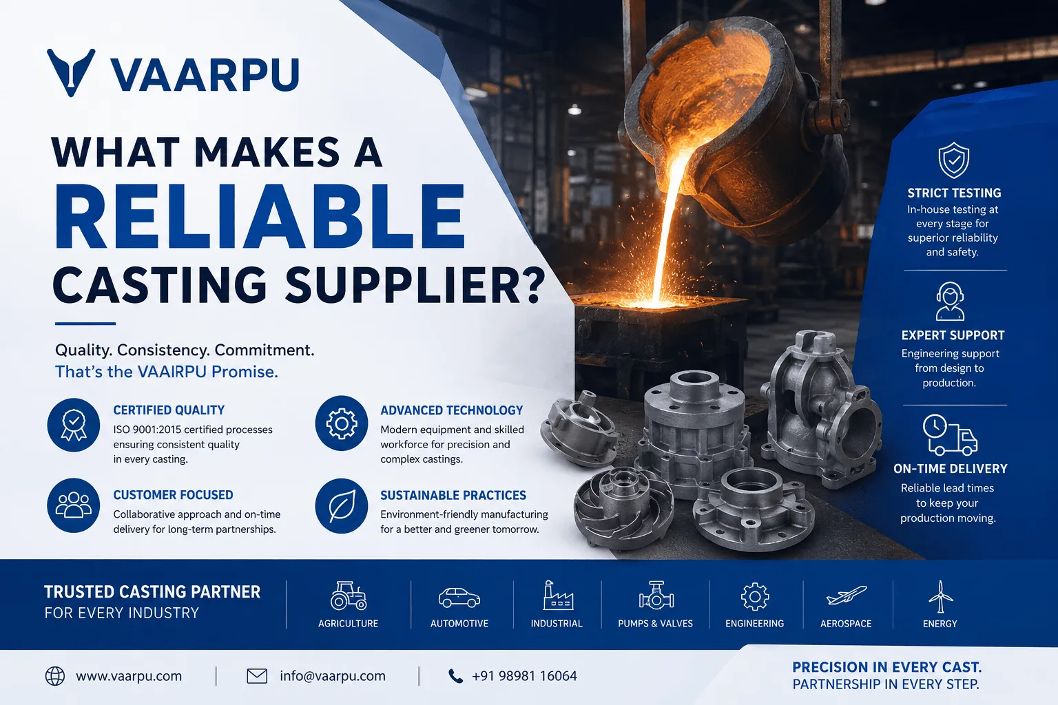 What Makes a Reliable Casting Supplier? 2026 Guide for Buyers
