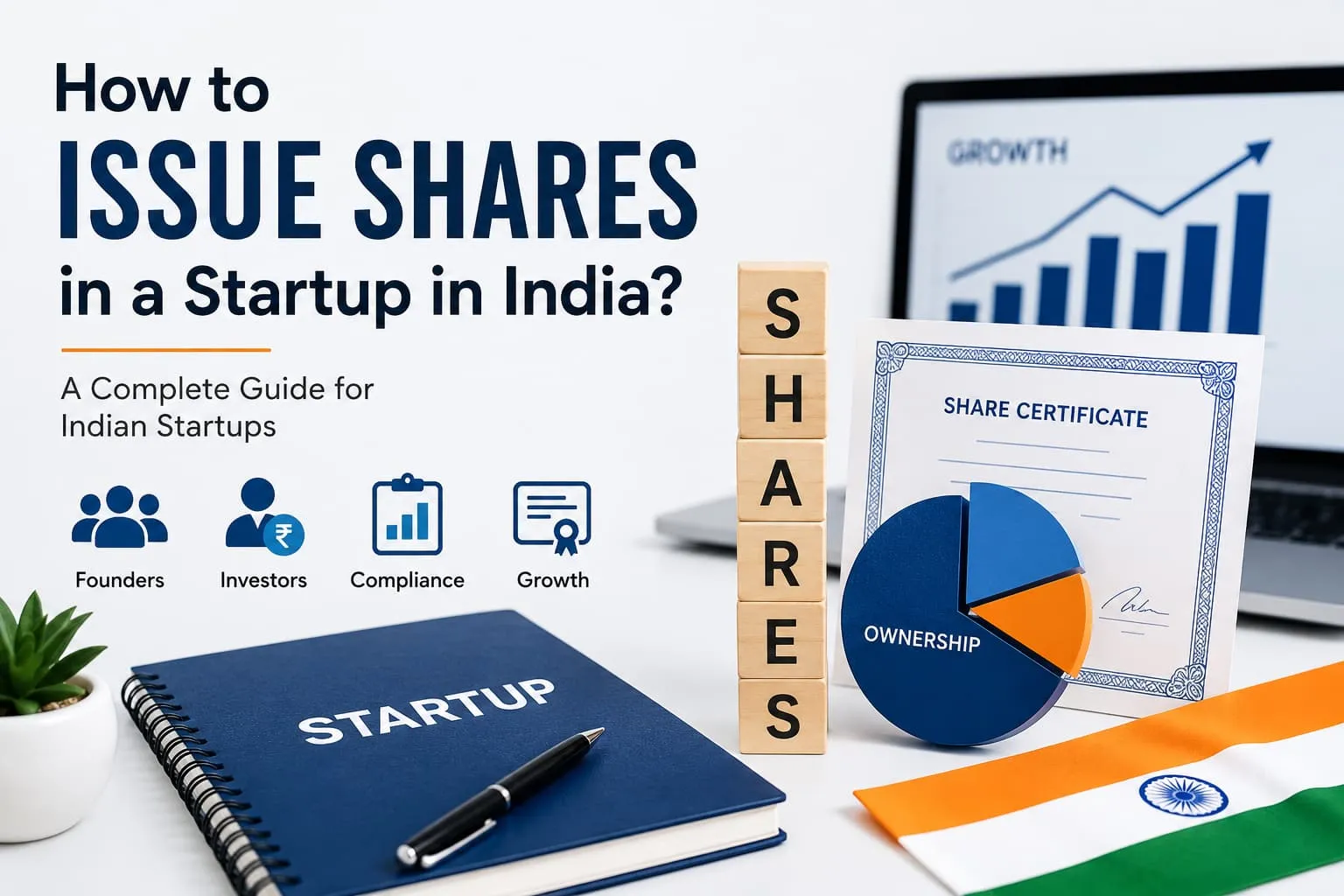 How to Issue Shares in a Startup in India?