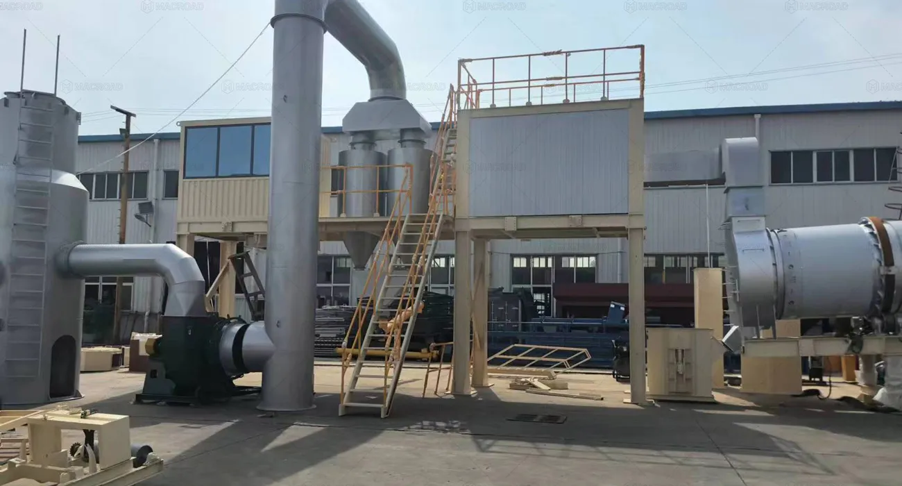 Realistic Asphalt Mixing Plant Price Depends on Flights and Frames