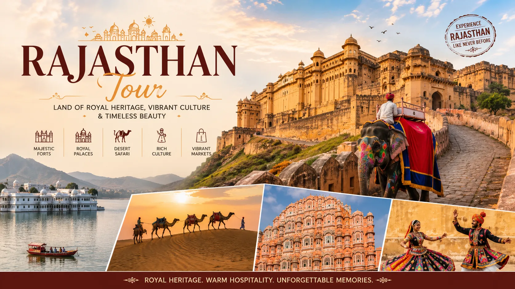 Explore Rajasthan Tour with Historic Cities and Local Culture