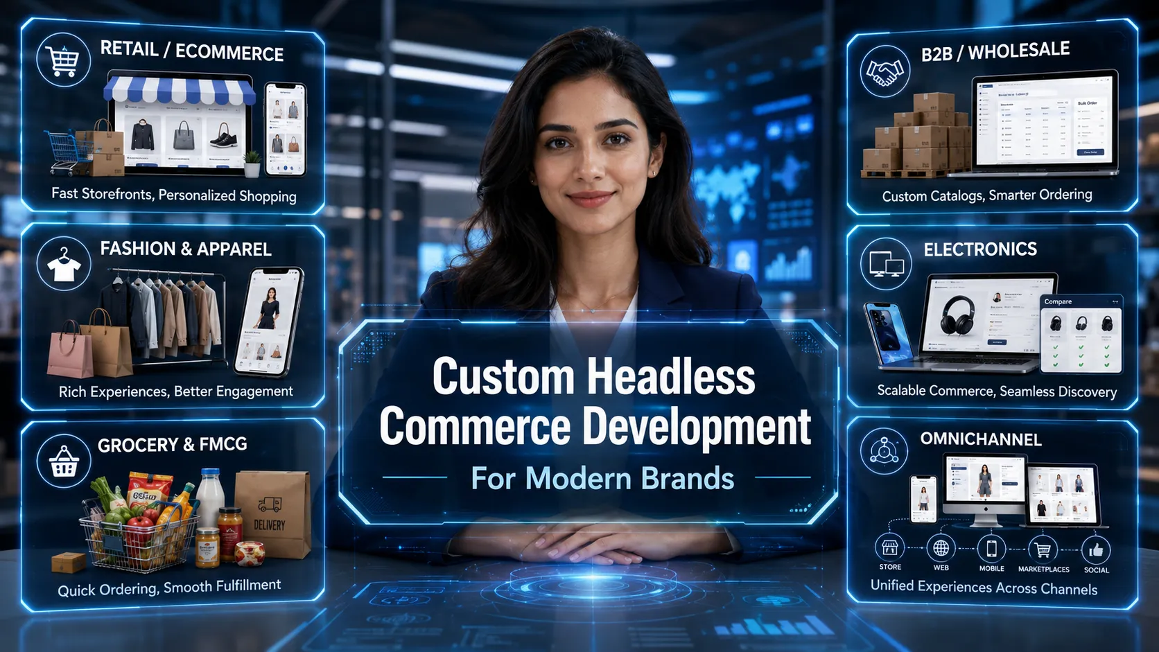 Custom Headless Commerce Development For Modern Brands.