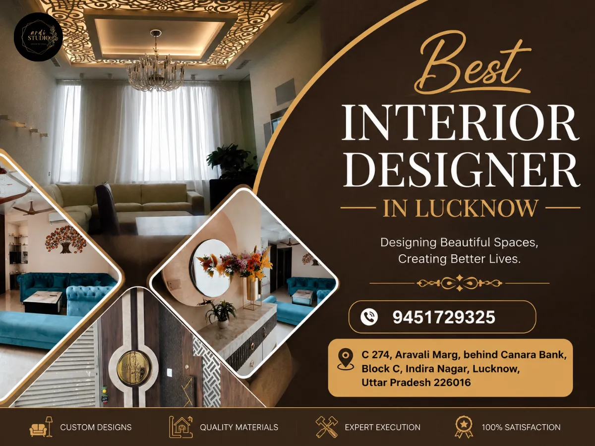 Affordable & Best Interior Designer in Lucknow.