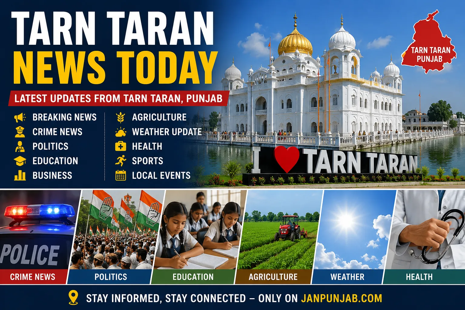 Tarn Taran News Today | Punjab Local Updates | Jan Punjab