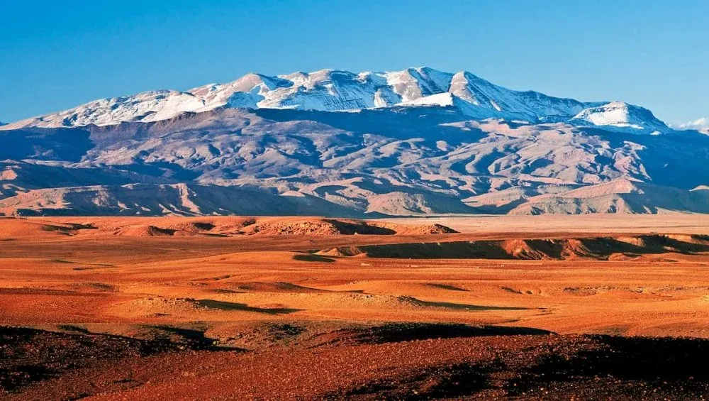 Africa's Atlas Mountains Map: Top Peaks, National Parks, and Routes