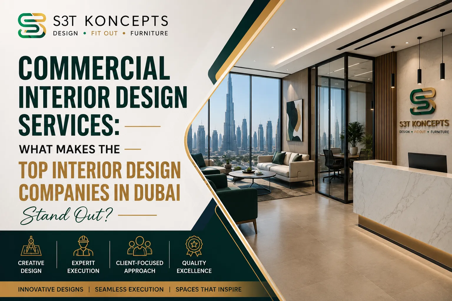 Commercial Interior Design Services: What Makes the Top Interior Design Companies in Dubai Stand Out?